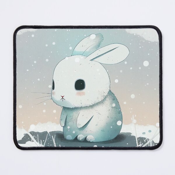 Item preview, Arctic Hare in the Snow Cute and Fun Design designed and sold by madtoyman.