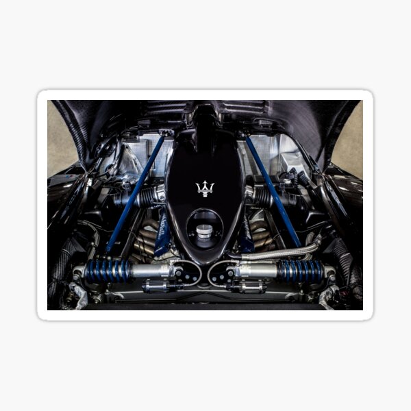 MC12 Engine Sticker