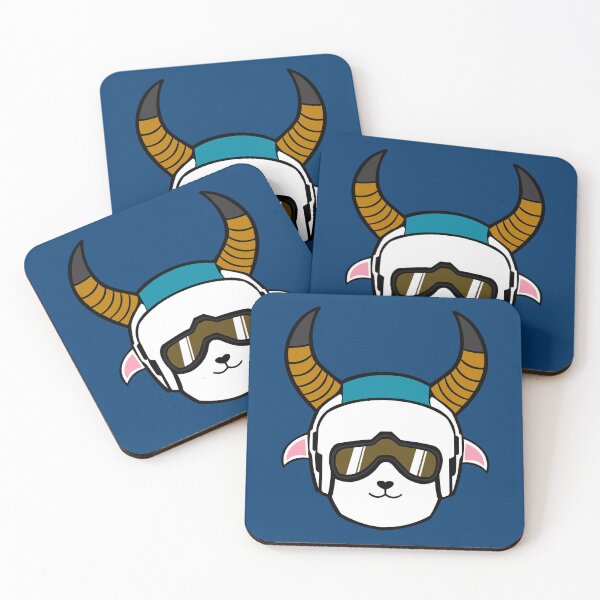 Aperçu de l'œuvre casque de ski cool chèvre créée et vendue par 8thStreetDesign.