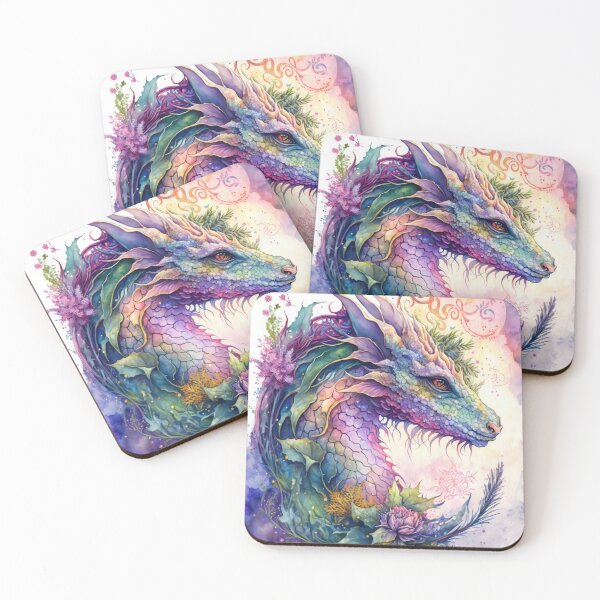 Item preview, Witchy Pastel Goth Fantasy Dragon designed and sold by MoonBohemian.