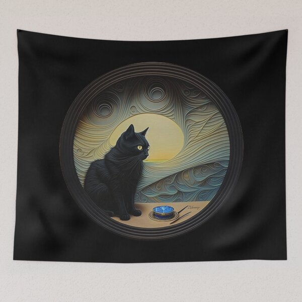 Item preview, Cat Noir #807 | Black Cat designed and sold by Black-Cats.