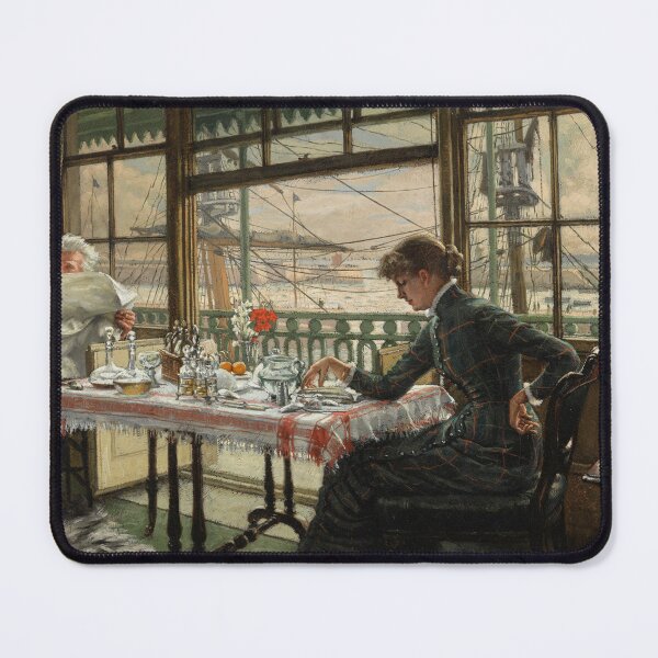 Item preview, Room overlooking the Harbour (1878) - James Tissot designed and sold by SALON DES ARTS.