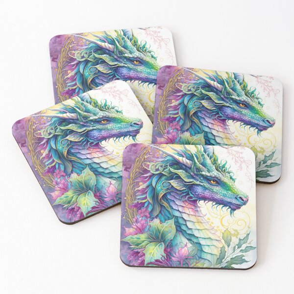 Item preview, Witchy Pastel Goth Fantasy Dragon designed and sold by MoonBohemian.