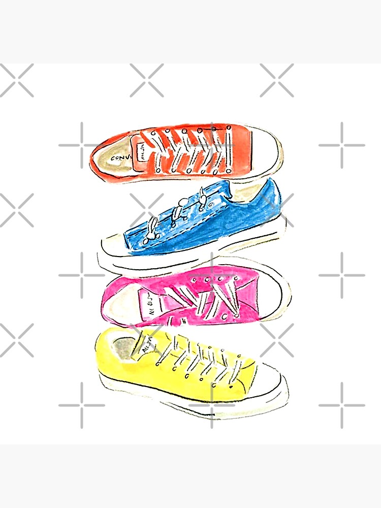 Dibujos de outlet zapatos converse