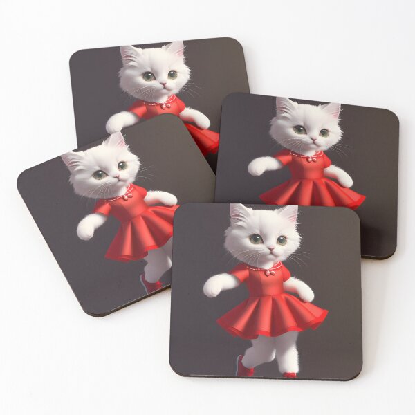 Item preview, Dancing cat - Modern digital art designed and sold by Ai-michiart.