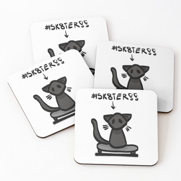 Item preview, skater cat !! designed and sold by 5RCreations.
