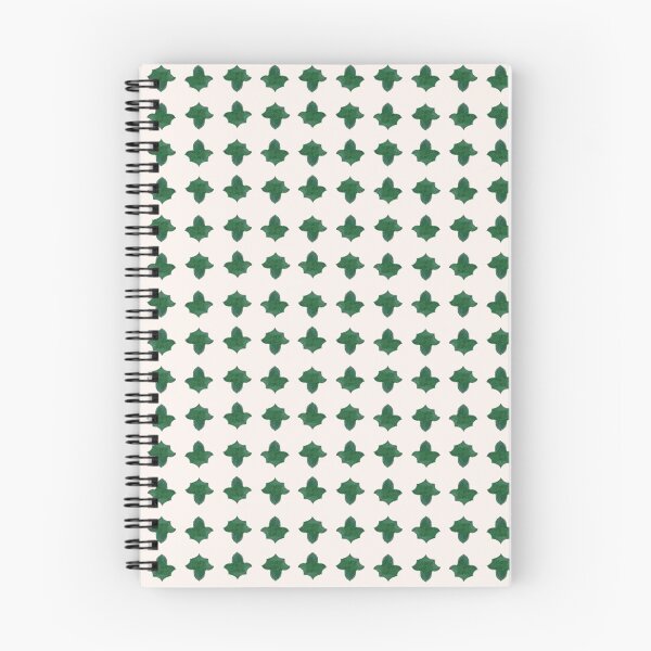 Item preview, Alhambra tiles in green on an ecru background designed and sold by cezidesign.