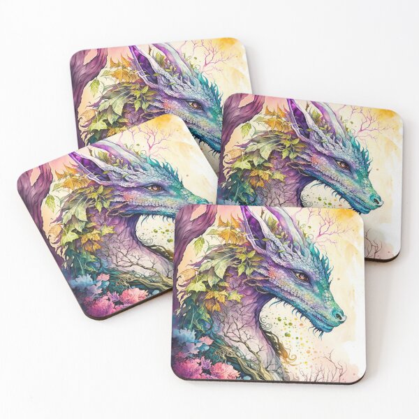 Item preview, Witchy Pastel Goth Fantasy Dragon designed and sold by MoonBohemian.