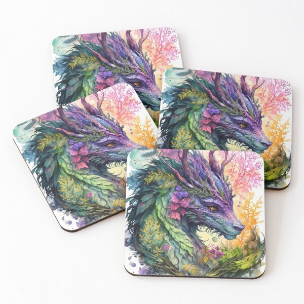 Item preview, Witchy Pastel Goth Fantasy Dragon designed and sold by MoonBohemian.