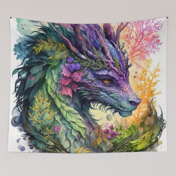 Item preview, Witchy Pastel Goth Fantasy Dragon designed and sold by MoonBohemian.