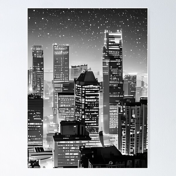 New York from Above Poster