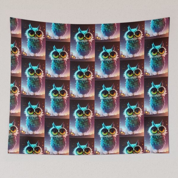 Item preview, Cute owl designed and sold by Tw1nsAIArt.