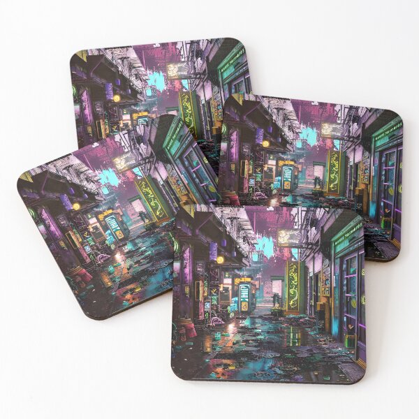 Item preview, Arcade Alley in Midtown - City Scene designed and sold by Delerat7.
