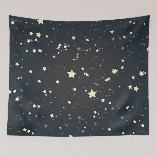 Item preview, stars on sky, flat sparkling stars collection designed and sold by SabinArt.