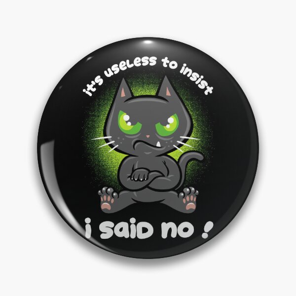 Item preview, stubborn cat designed and sold by Patrol.