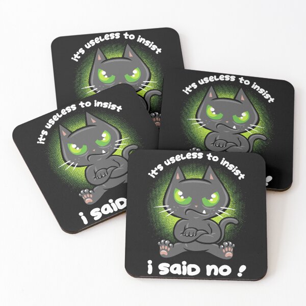 Item preview, stubborn cat designed and sold by Patrol.