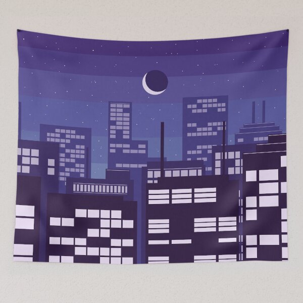 Item preview, Pixel Cityscape designed and sold by Galaxxi.
