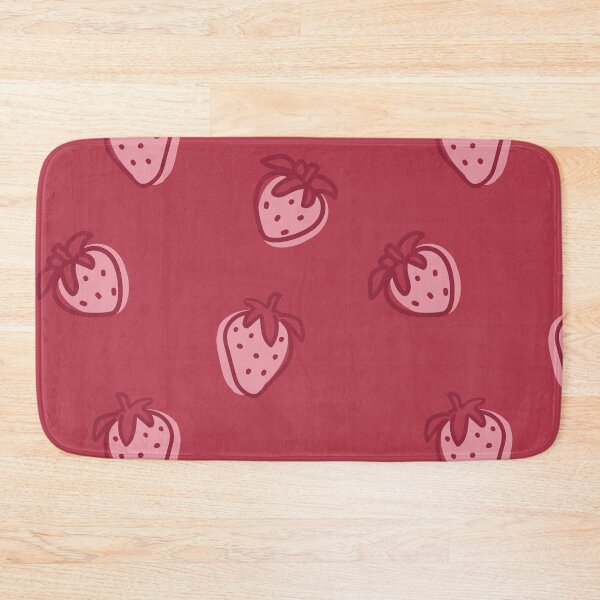 Item preview, strawberries pink and red with outline designed and sold by NEWGARDEN STUDIO.
