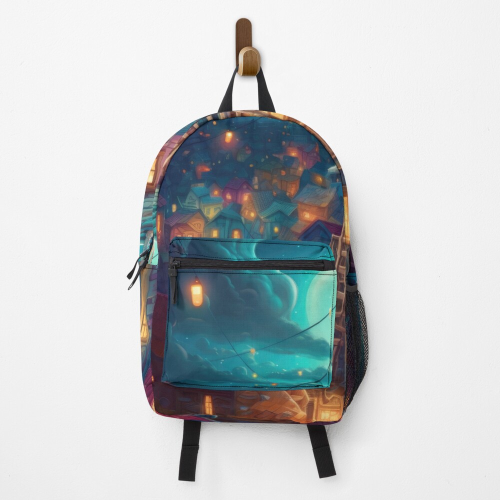 Vista previa del artículo con la obra «Mochila», diseñado y vendido por FireScreen.