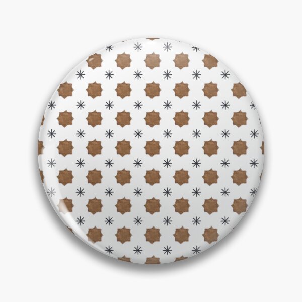 Item preview, Brown Alhambra tile on ecru background designed and sold by cezidesign.