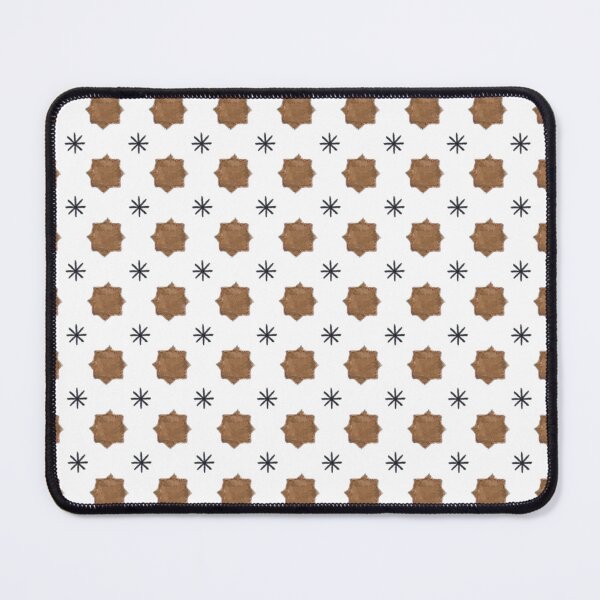 Item preview, Brown Alhambra tile on ecru background designed and sold by cezidesign.