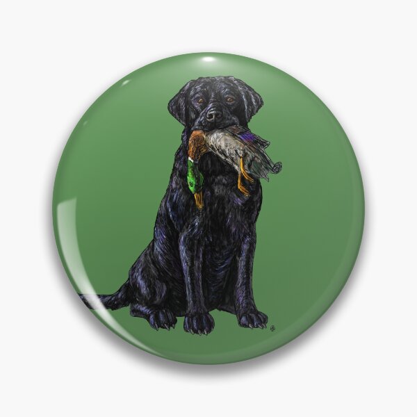 Item preview, Fowl-mouth Black Lab designed and sold by David Burgess Art.