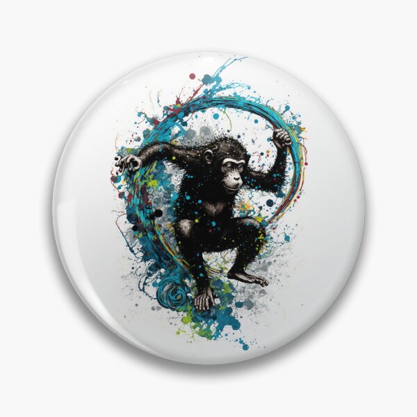 Item preview, Monkey Art-The New Monkey designed and sold by letsgetinspired.