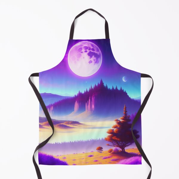 Item preview, Beautiful Purple Fantasy Dream Cosmic Landscape AI Art designed and sold by unusualillusion.