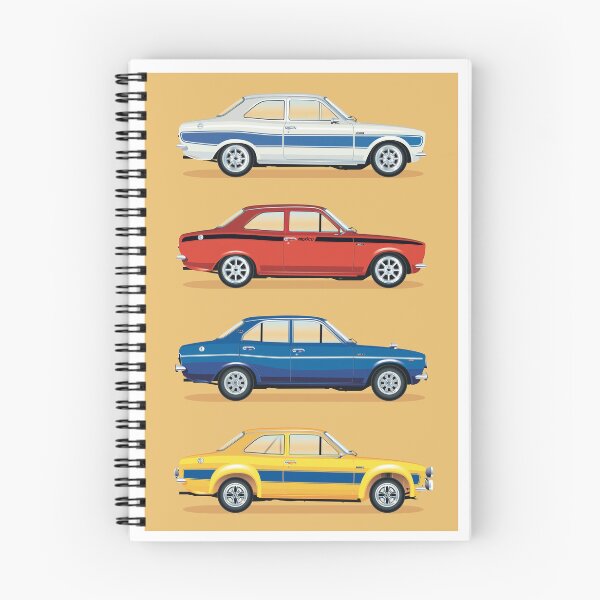 Item preview, 4 Ford Escorts designed and sold by CanterburyArt.