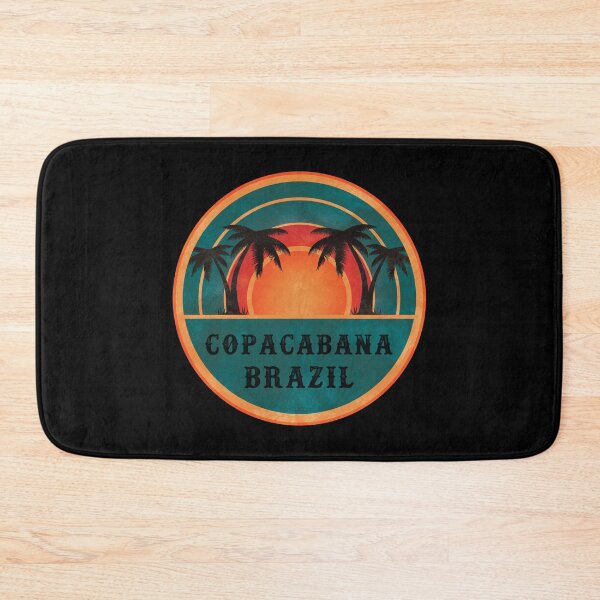 Artikelvorschau, Copacabana Brazil - Beach Retro Sunset entworfen und verkauft von Whimsical  Thinker.