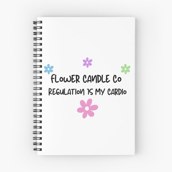 Item preview, Flower Candle Co Regulation Is My Cardio designed and sold by erion-store.