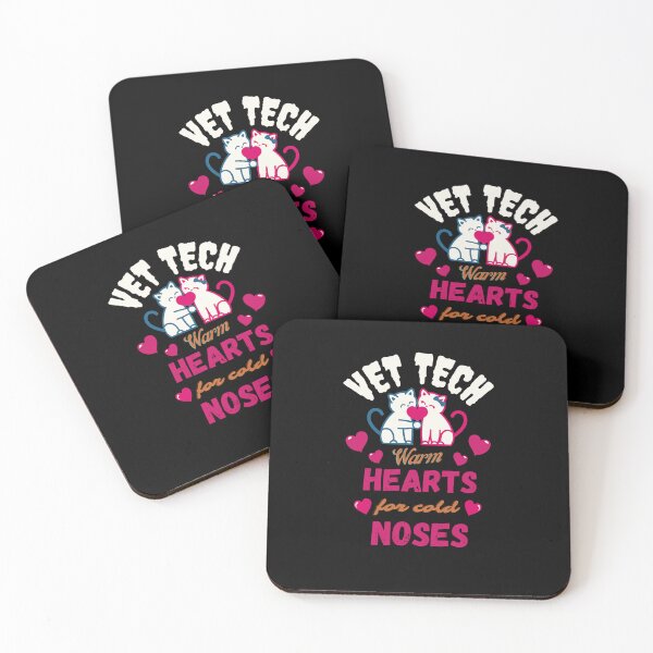 Item preview, vet tech warm hearts for cold noses Veterinary Gift  designed and sold by abdilahe60.