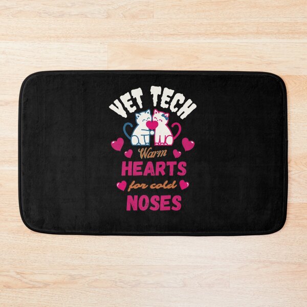 Item preview, vet tech warm hearts for cold noses Veterinary Gift  designed and sold by abdilahe60.