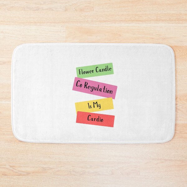 Item preview, Flower Candle Co Regulation Is My Cardio designed and sold by erion-store.