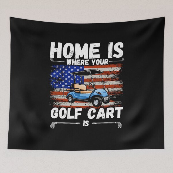 Item preview, Who Are On the Golf Course and Their Golf Cart designed and sold by PlayfulPrint.