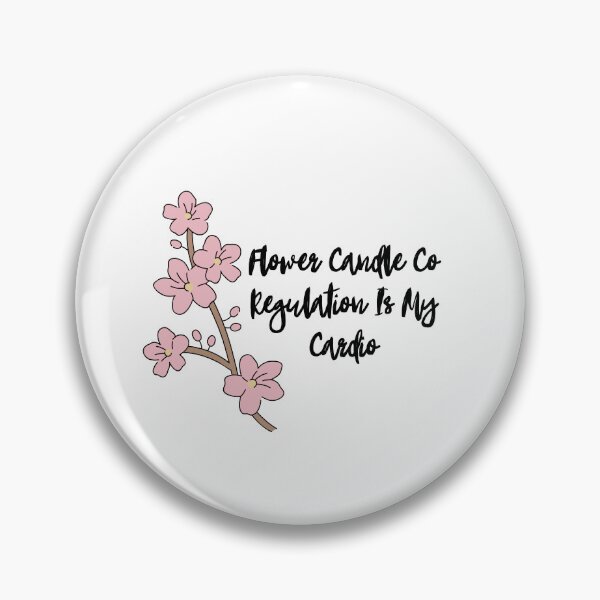 Item preview, Flower Candle Co Regulation Is My Cardio designed and sold by erion-store.