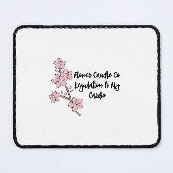 Item preview, Flower Candle Co Regulation Is My Cardio designed and sold by erion-store.