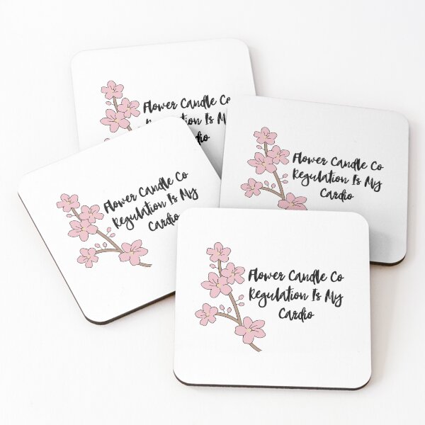 Item preview, Flower Candle Co Regulation Is My Cardio designed and sold by erion-store.