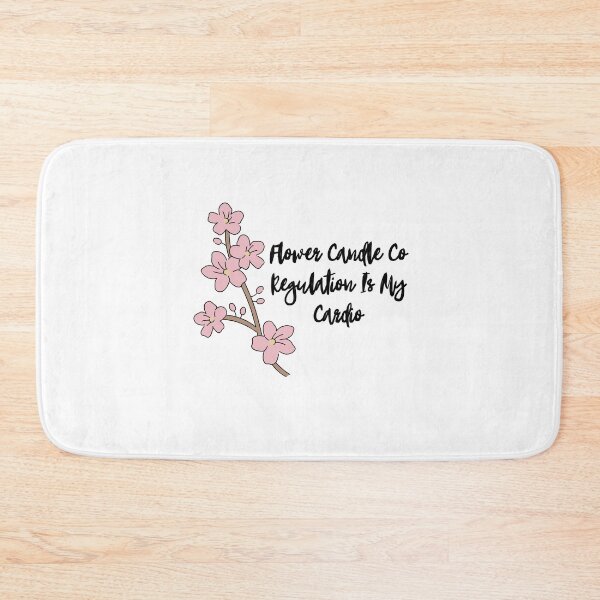 Item preview, Flower Candle Co Regulation Is My Cardio designed and sold by erion-store.