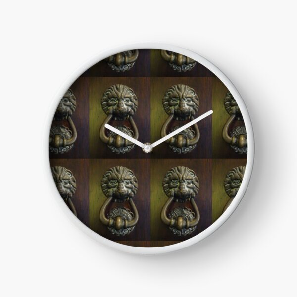 Sicilian Door Knocker 2 Clock