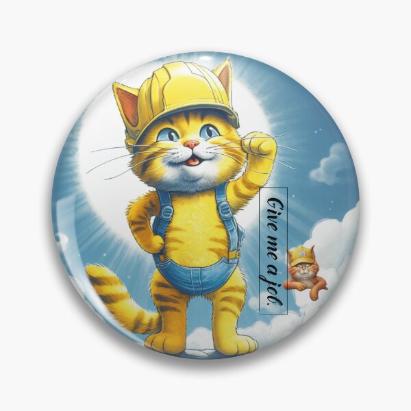 Item preview, Funny Catswithhardhats - Meow-some Construction Feline Crew designed and sold by Vlad-Nik001.