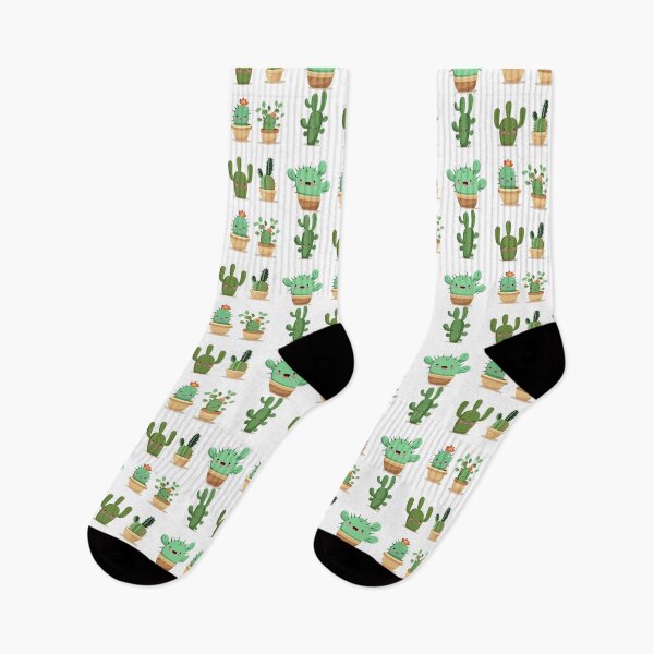 Item preview, Happy Cactus plants with faces sticker pack designed and sold by Branjos.