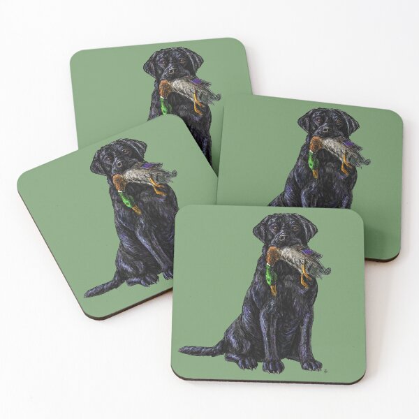 Item preview, Fowl-mouth Black Lab designed and sold by David Burgess Art.