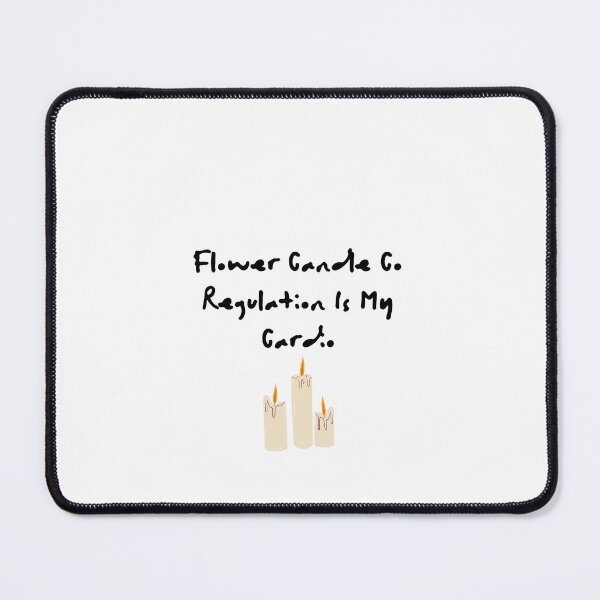 Item preview, Flower Candle Co Regulation Is My Cardio designed and sold by erion-store.