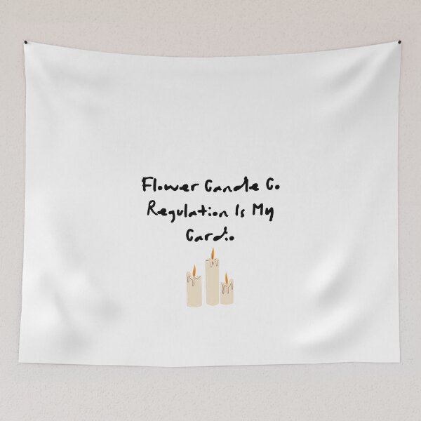 Item preview, Flower Candle Co Regulation Is My Cardio designed and sold by erion-store.