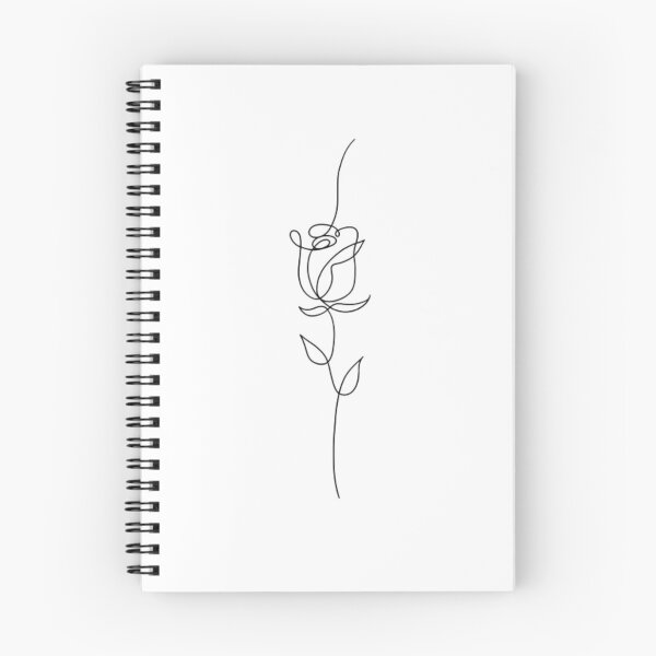 Item preview, Single Rose Drawing. Perfect Gift. Simple Style. designed and sold by GJBPrints.