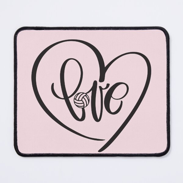 Item preview, Love Heart Volleyball Cute Team For Moms and Girls designed and sold by SilentEcho.