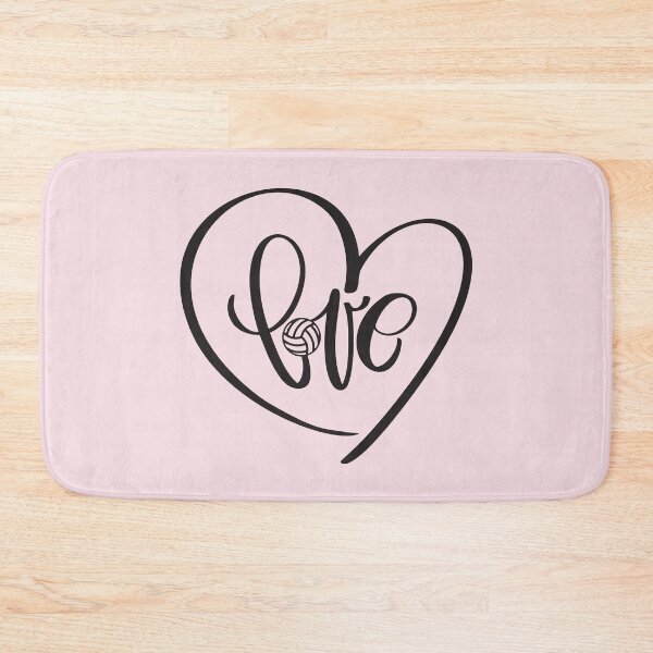 Item preview, Love Heart Volleyball Cute Team For Moms and Girls designed and sold by SilentEcho.