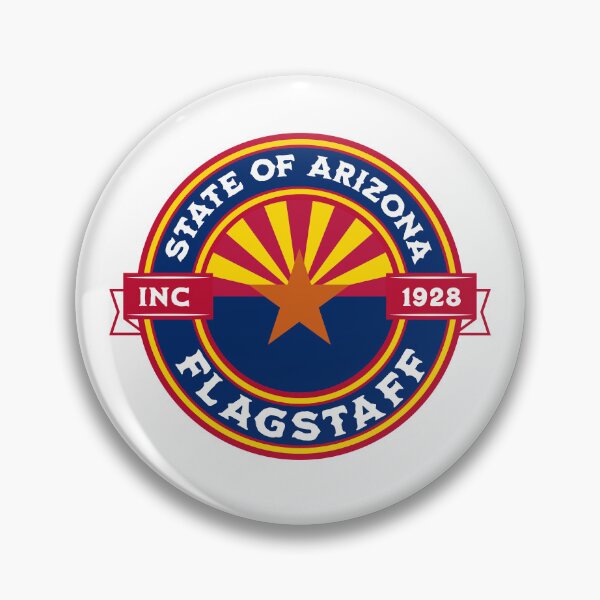 Item preview, Flagstaff Arizona State Flag Design designed and sold by NewNomads.