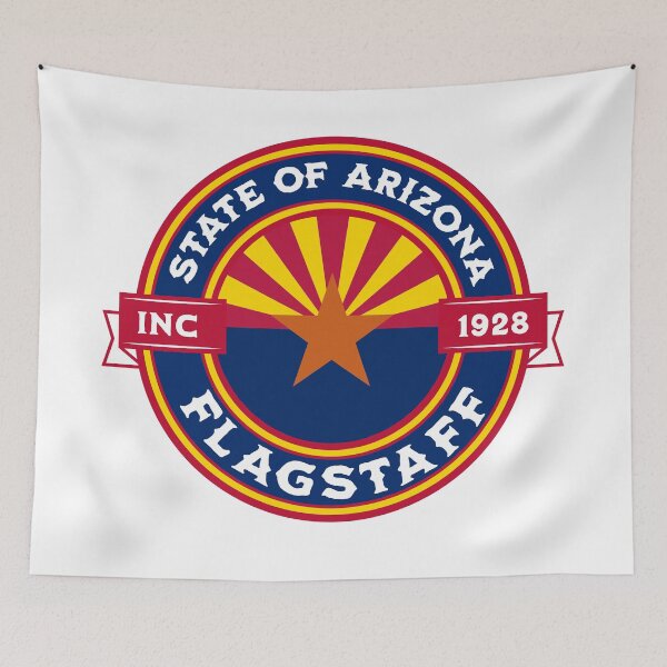 Item preview, Flagstaff Arizona State Flag Design designed and sold by NewNomads.